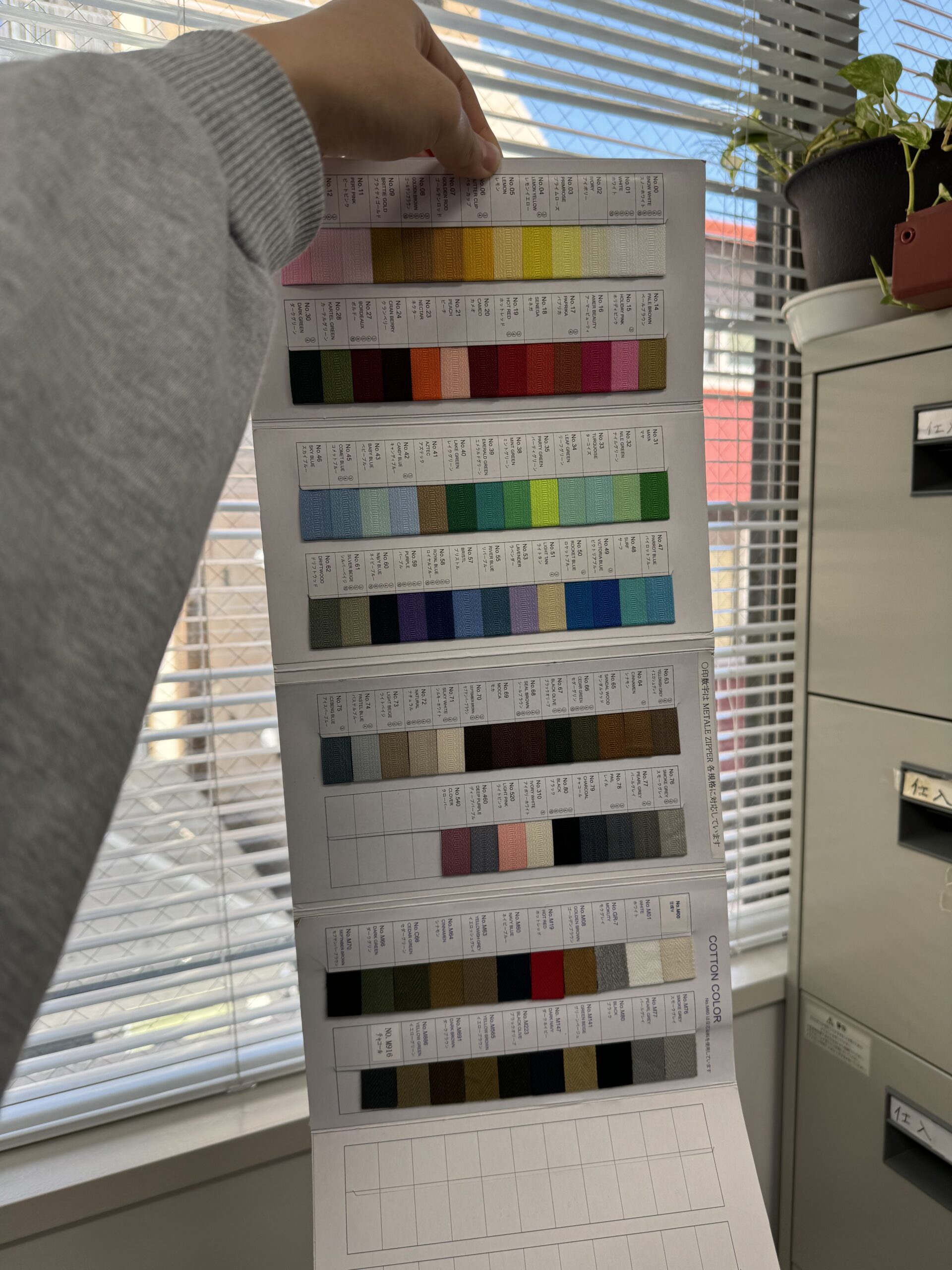 Did You Know? How to Read the Waldes Zipper Color Card