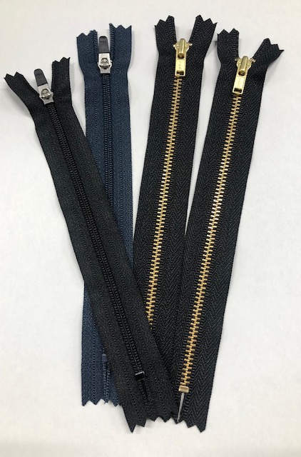 What does it mean when YKK zippers are arranged for factory or processing orders?