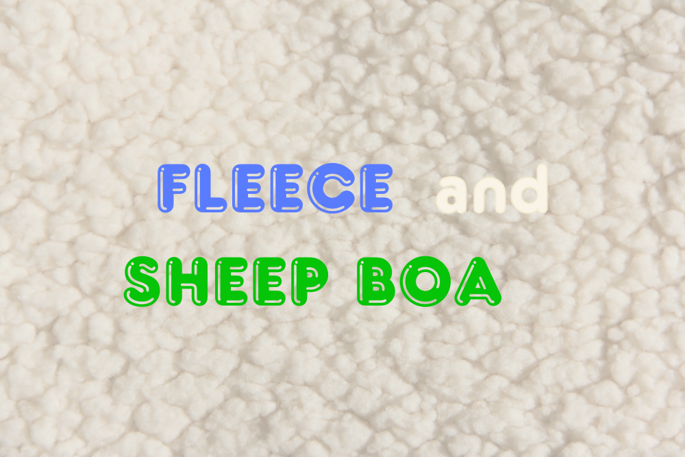 Recommended for autumn and winter! Special feature on warm fleece and sheep boa fabrics