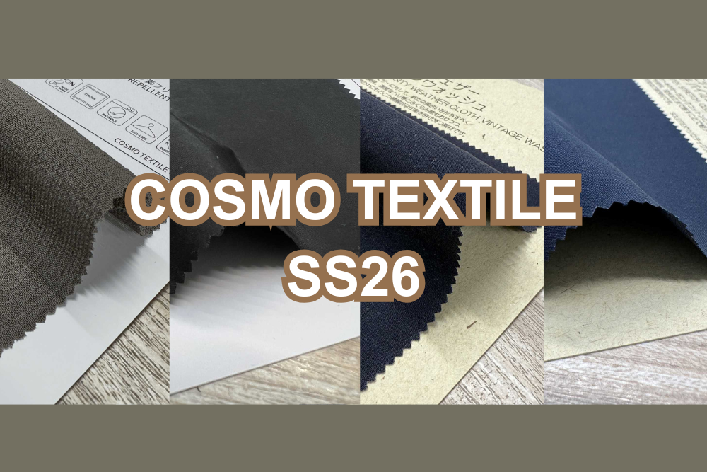 Introducing Cosmo Textile’s New 2026SS Fabrics and Original Textile Brands